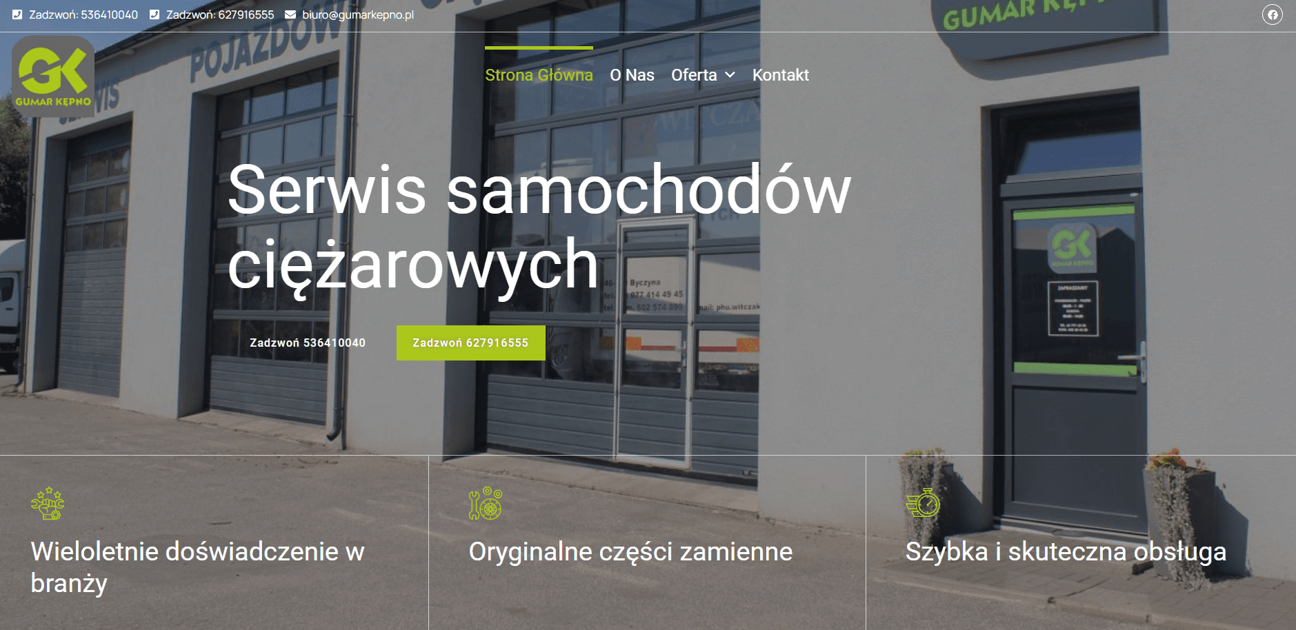 Serwis ciężarówek