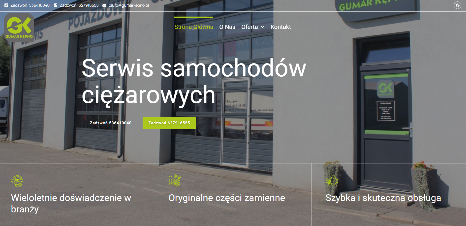 Serwis ciężarówek